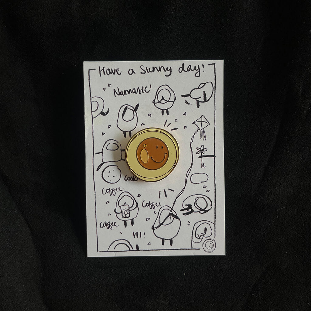 Sunny Side Up Enamel PIN