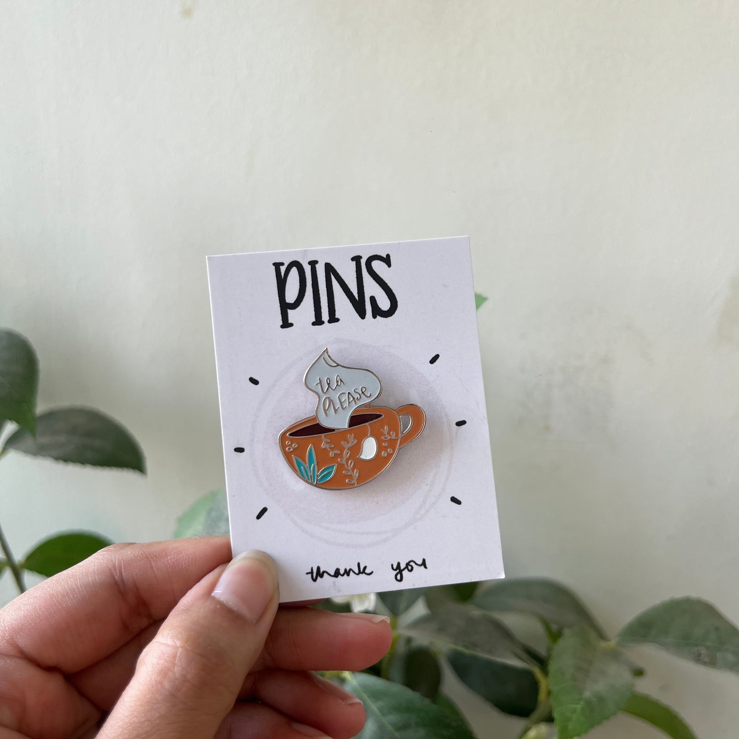 Tea Please Enamel PIN