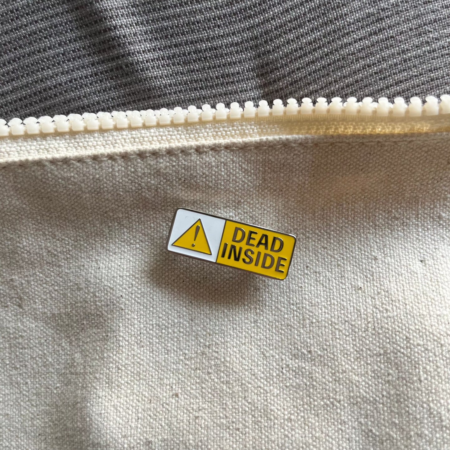 Dead Inside Enamel PIN