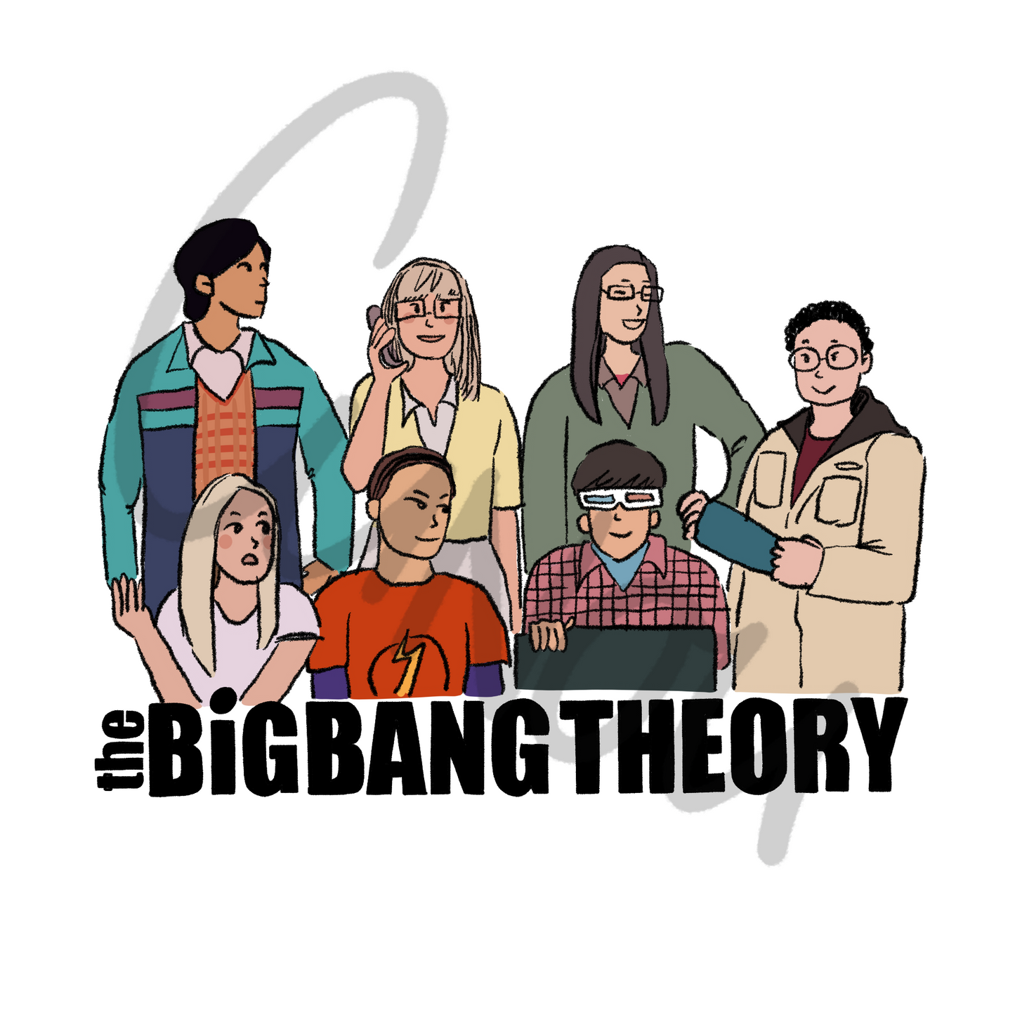 The Big Bang Theory STICKERS